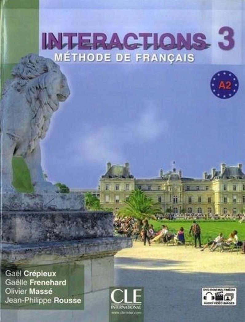 INTERACTIONS A2 Livre + DVD-ROM 