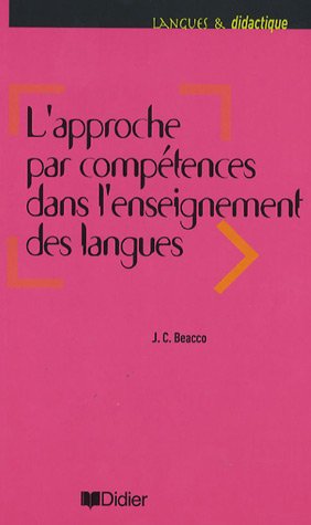 L'APPROCHE PAR COMPETENCES DANS L'ENSEIGNEMENT DES LANGUES Livre + Audio CD