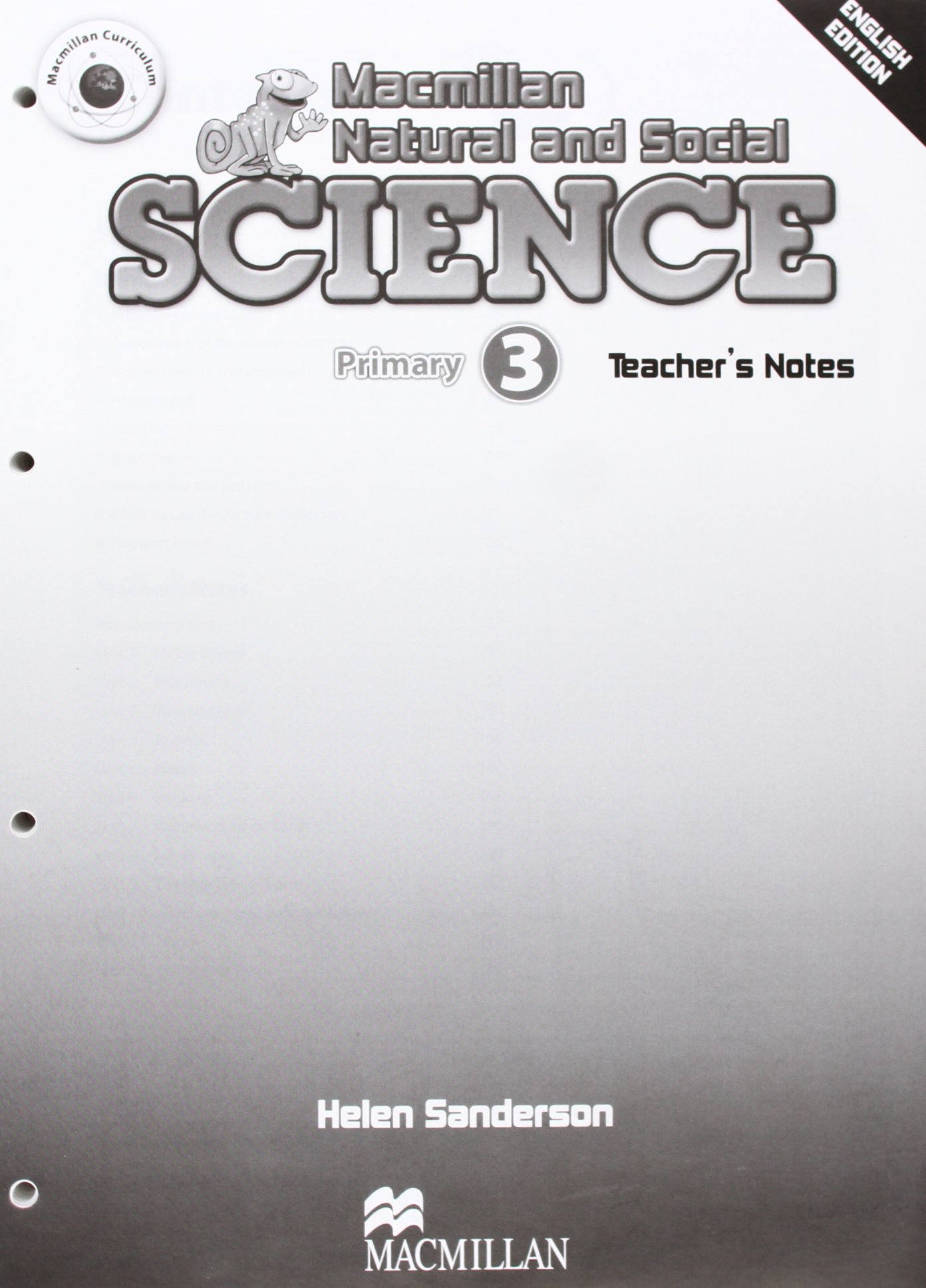Mac Natural and Social Science 3 Teacher's Notes