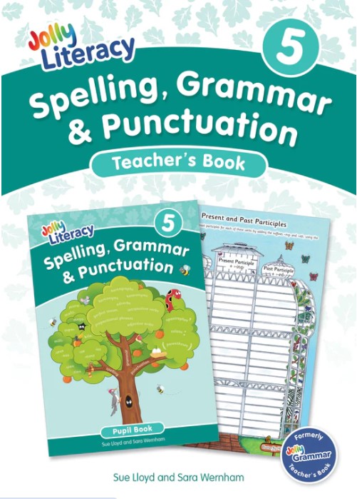 JOLLY LITERACY 5 Spelling, Grammar & Punctuation Teacher's Book (Precursive Letters)