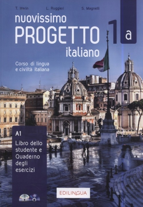 NUOVISSIMO PROGETTO ITALIANO 1a – Libro+Quaderno+Online Audio/Video