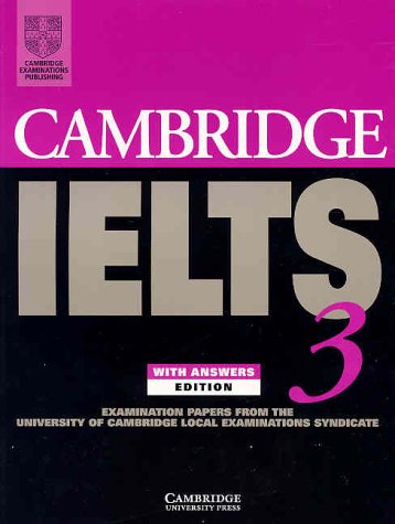 CAMBRIDGE IELTS 3 Student's Book with Answers + Audio CD