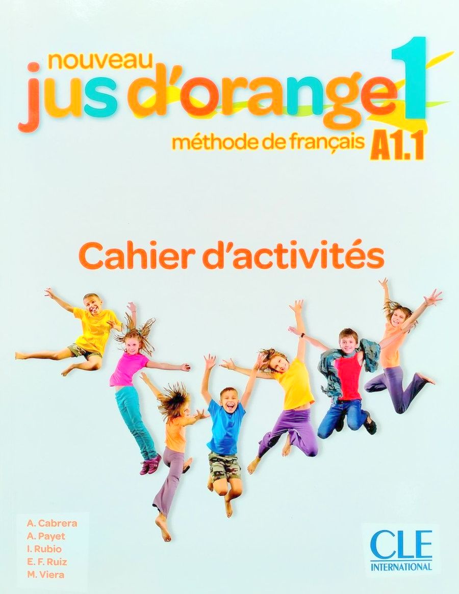NOUVEAU JUS D’ORANGE 1 cahier 