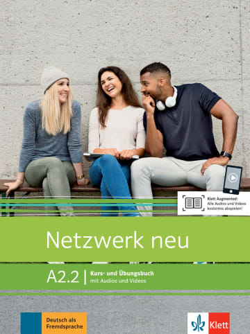NETZWERK NEU A2.2 Kurs- und Arbeitsbuch + Audio online