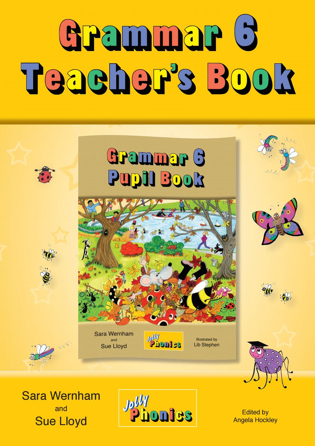 JOLLY GRAMMAR 6 Teacher's Book (print letters)