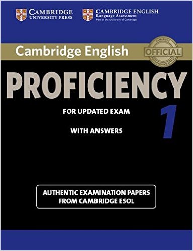 CAMBRIDGE ENGLISH PROFICIENCY 1 Student's Book with Answers 