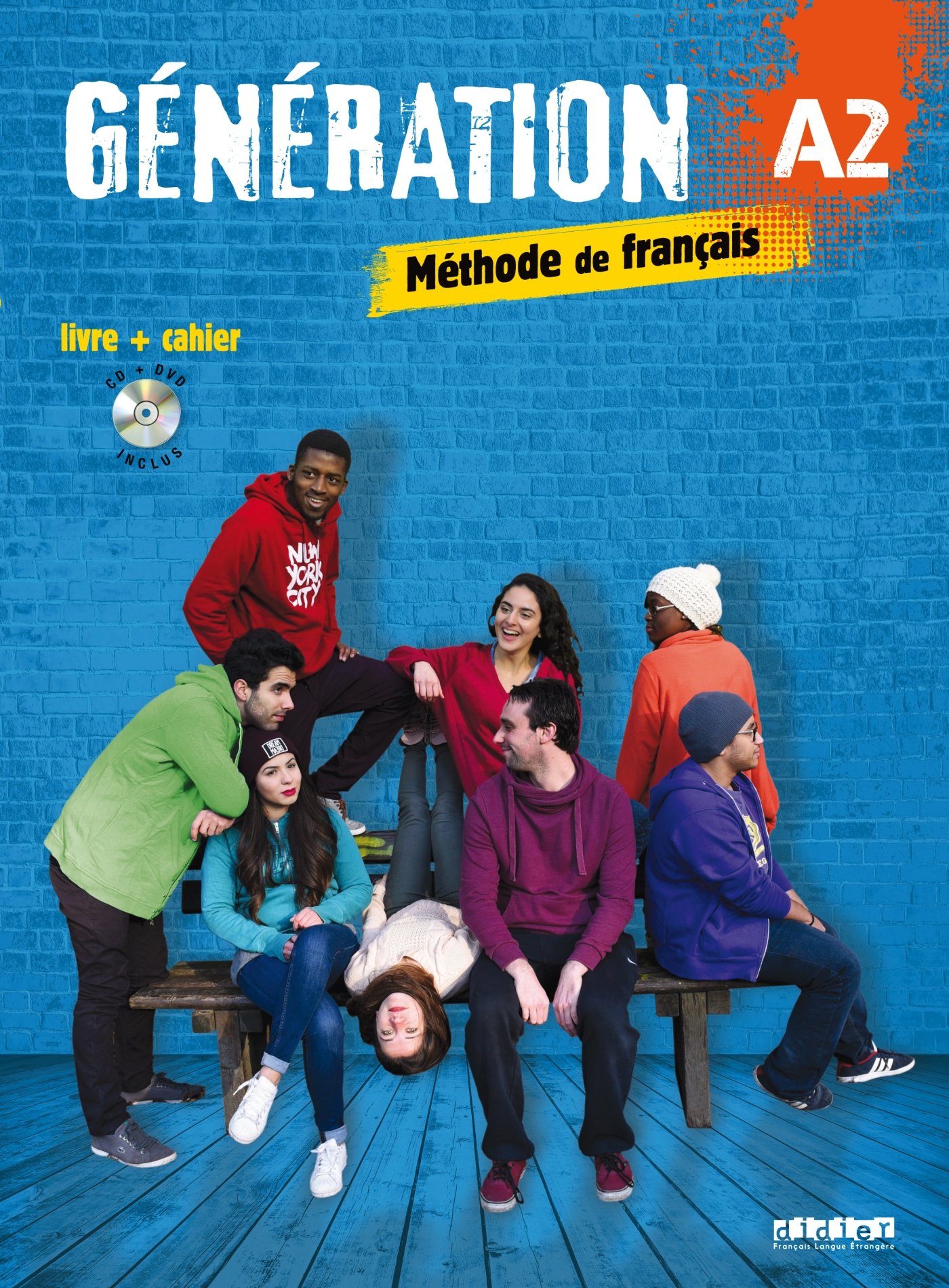 GENERATION A2 Livre + cahier + Audio CD + DVD