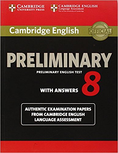 Cambridge PET 8 Student's Book with answers