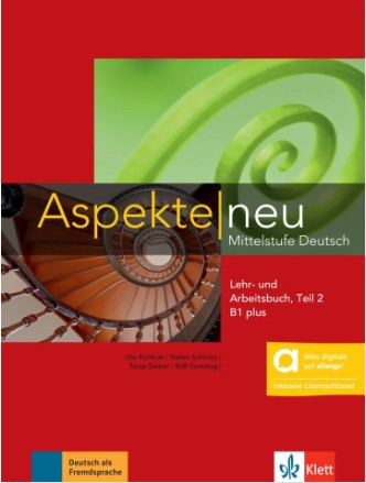ASPEKTE NEU B1 plusTeil 2 Lehr- und Arbeitsbuch mit Audios online + Allango Schlüssel (24 Mont)