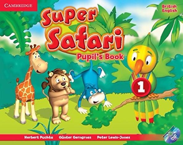 SUPER SAFARI 1 Pupil's Book + DVD-ROM