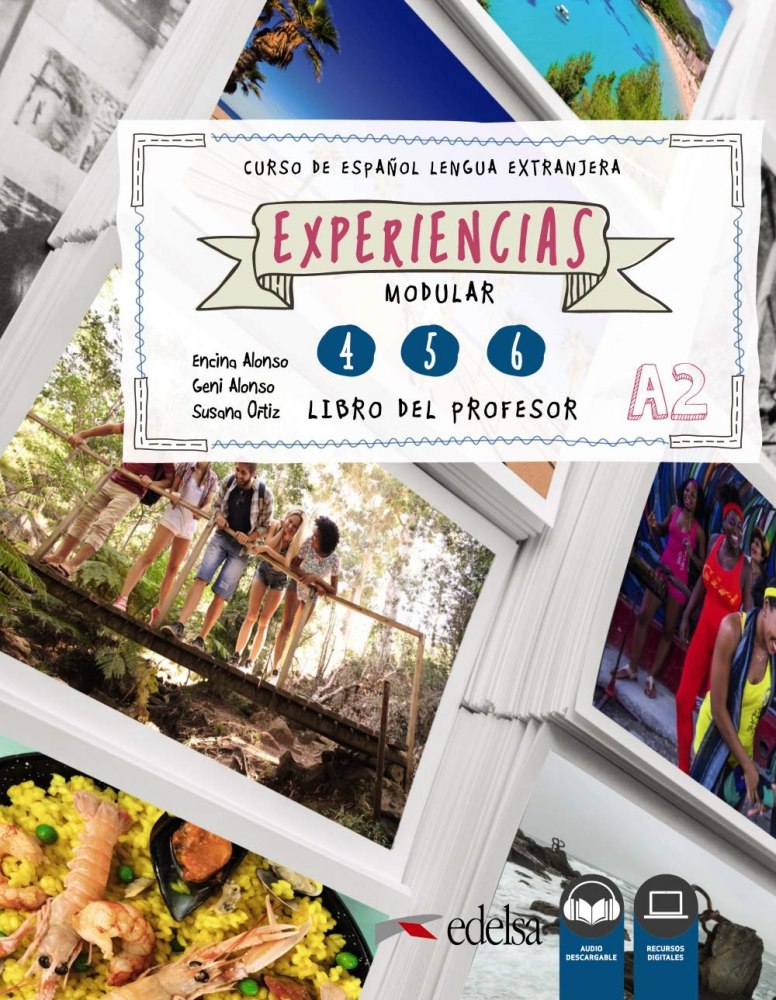 EXPERIENCIAS 4-5-6 (A2) Libro del profesor + audio descargable