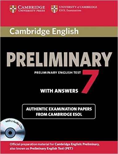 Cambridge PET 7 Self-Study Student's Book with answers + AudioCD