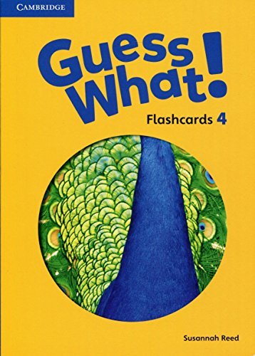 GUESS WHAT! 4 Flashcards