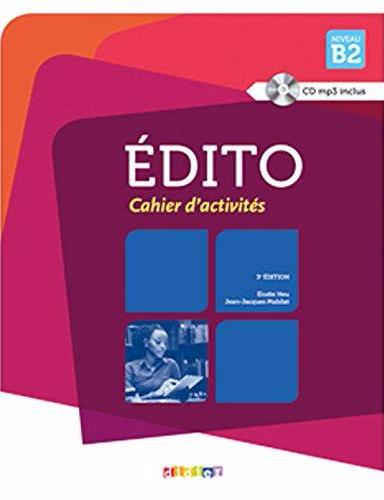 LE NOUVEL EDITO B2 Cahier d'activites + CD Audio