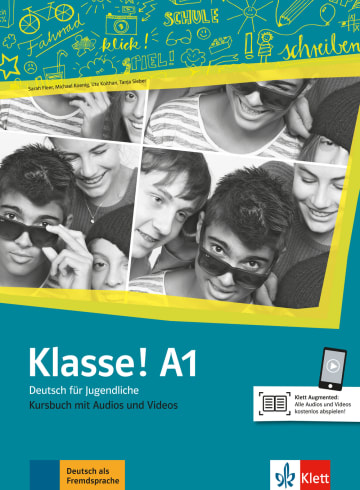 KLASSE! A1 Kursbuch mit Audios und Videos Online