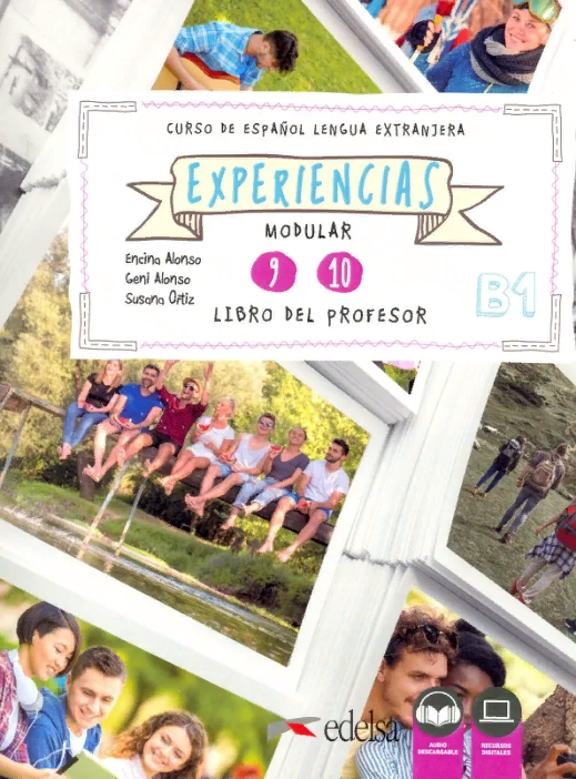 EXPERIENCIAS 9-10 (B1) Libro del profesor + audio descargable