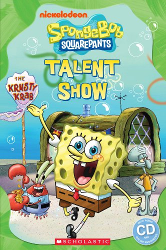 SPONGEBOB SQUAREPANTS: TALENT SHOW (POPCORN ELT READERS, LEVEL 1) Book + Audio CD