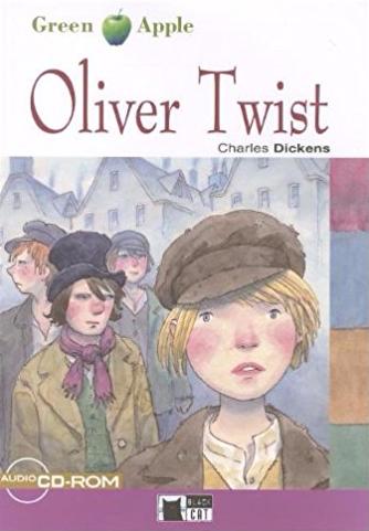 OLIWER TWIST (GREEN APPLE,STEP2, A2-B1) Book+ AudioCD+ CD-ROM