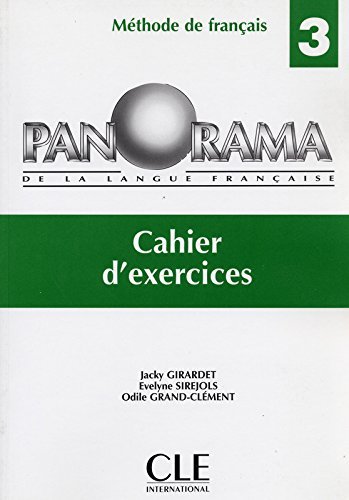 PANORAMA 3   cahier
