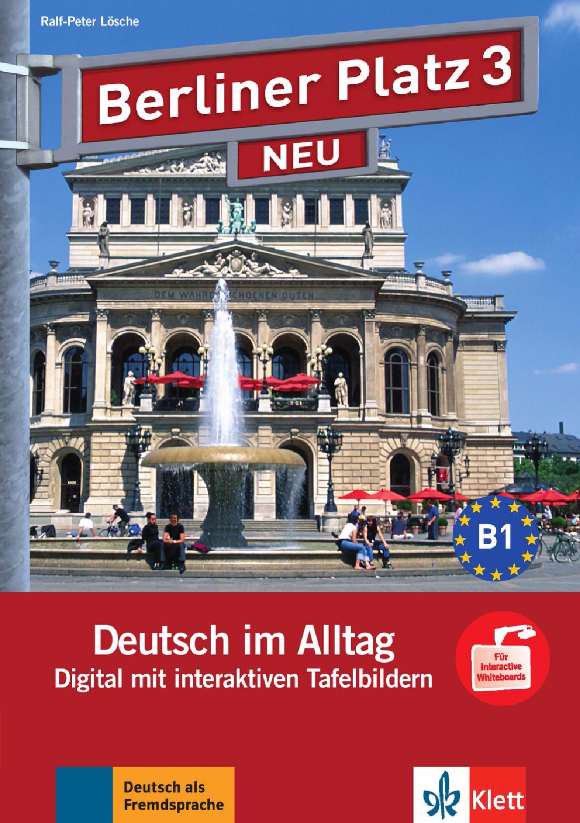 BERLINER PLATZ 3 NEU digital mit interaktiven Tafelbildern CD-ROM