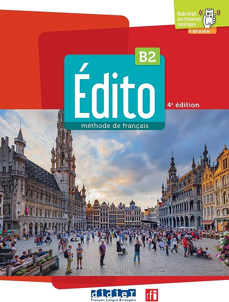 EDITO B2 Ed 2022 Livre + didierfle.app