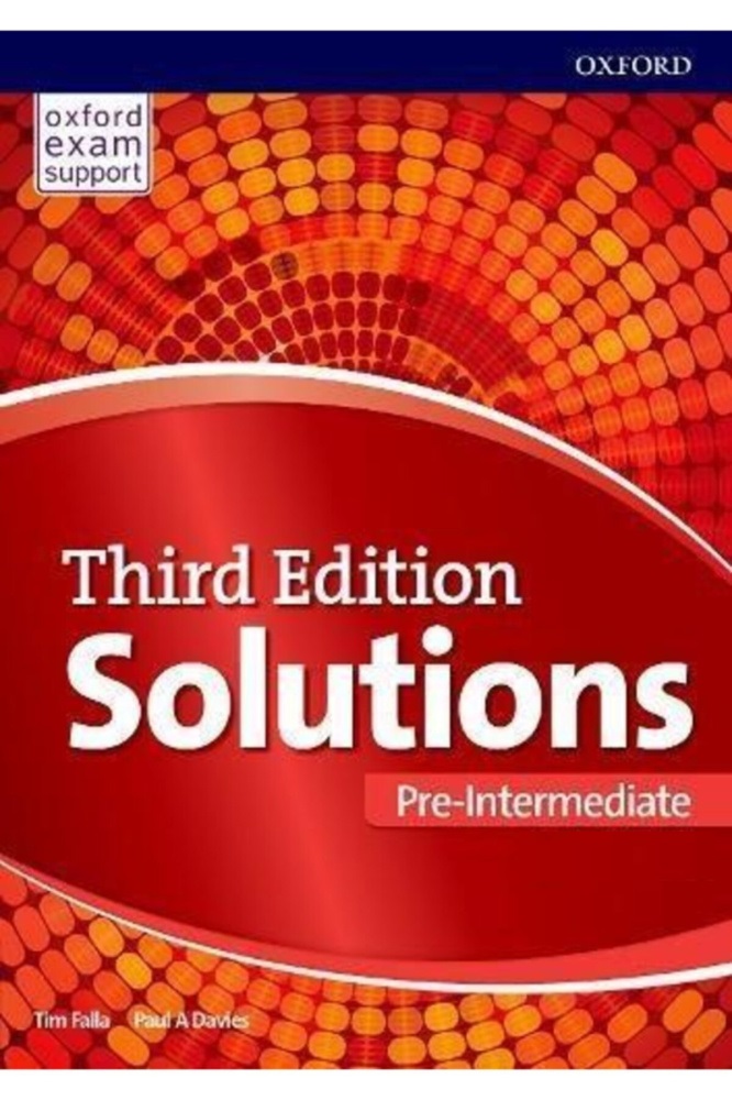 SOLUTIONS PRE-INTERMEDIATE 3rd ED Itools