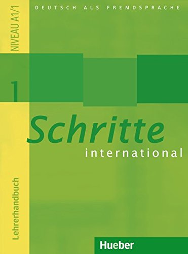 SCHRITTE INTERNATIONAL 1  Lehrerhandbuch