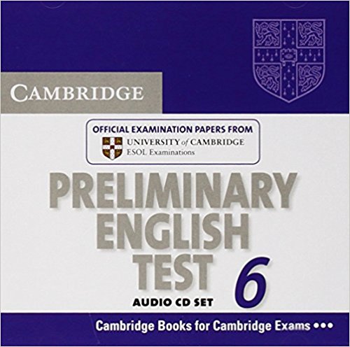 Cambridge PET 6  AudioCDs (2) лиценионные