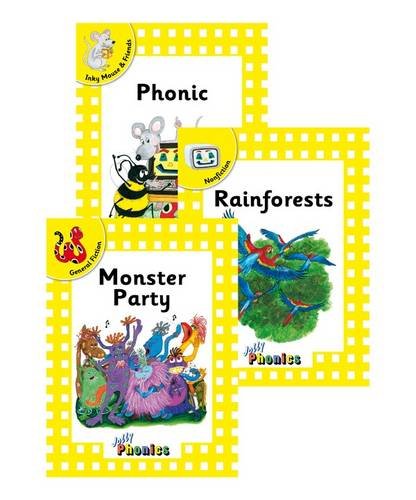 JOLLY PHONICS Readers Level 2 (Yellow) Complete Set of 18