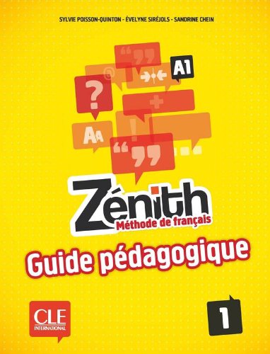 ZENITH 1 livre du prof