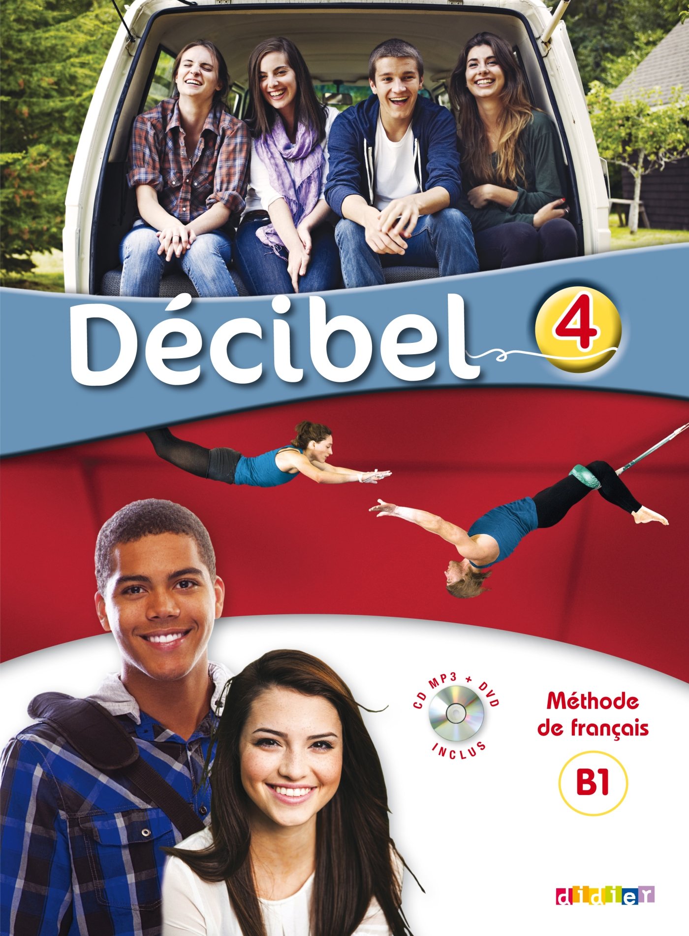 DECIBEL 4 Livre de l'eleve + CD MP3 + DVD