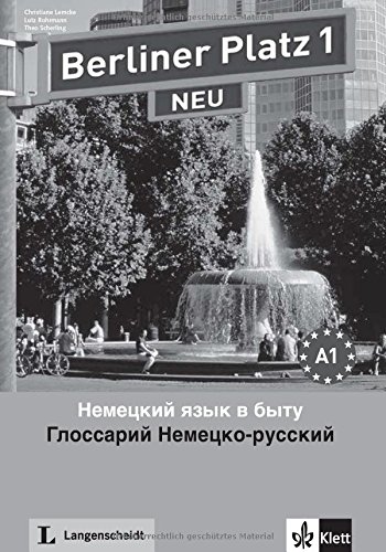 BERLINER PLATZ 1 NEU Glossar Deutsch-Russisch