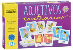 ADJETIVOS Y CONTRARIOS Juego