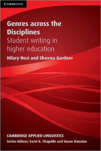 GENRES ACROSS THE DISCIPLINES (CAMBRIDGE APPLIED LINGUISTICS) Book