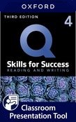 Q: SKILLS FOR SUCCESS THIRD EDITION 4 Reading and Writing Classroom Presentation Tool