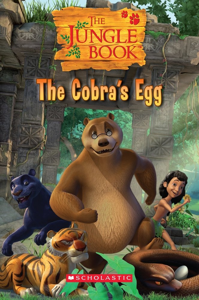JUNGLE BOOK: THE COBRA EGG, THE (POPCORN ELT READERS, LEVEL 1) Book + Audio CD