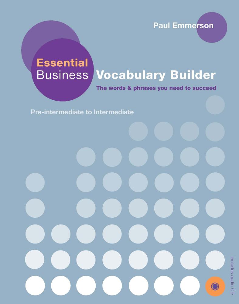ESSENTIAL BUSINESS VOCABULARY BUILDER Student's Book + Audio CD