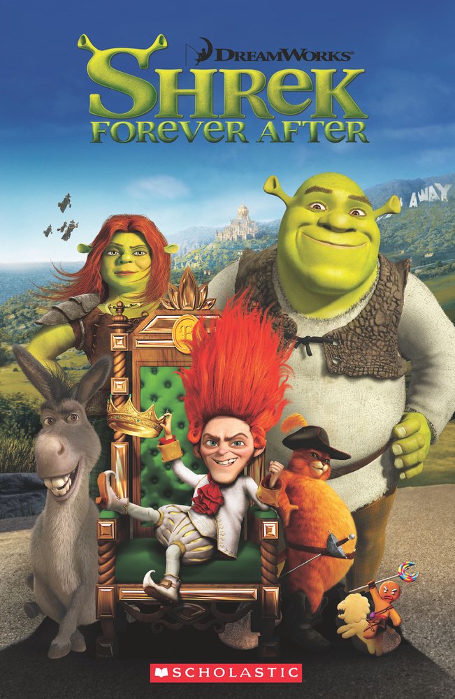 SHREK FOREVER AFTER (POPCORN ELT READERS, LEVEL 3) Book + Audio CD