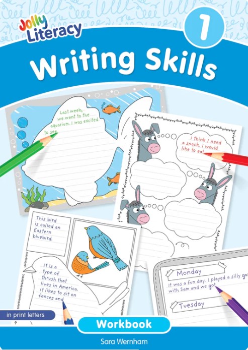 JOLLY LITERACY 1 Writing Skills Workbook (Print Letters)