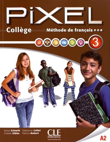 PIXEL COLLEGE 3 livre+cahier+DVD-ROM