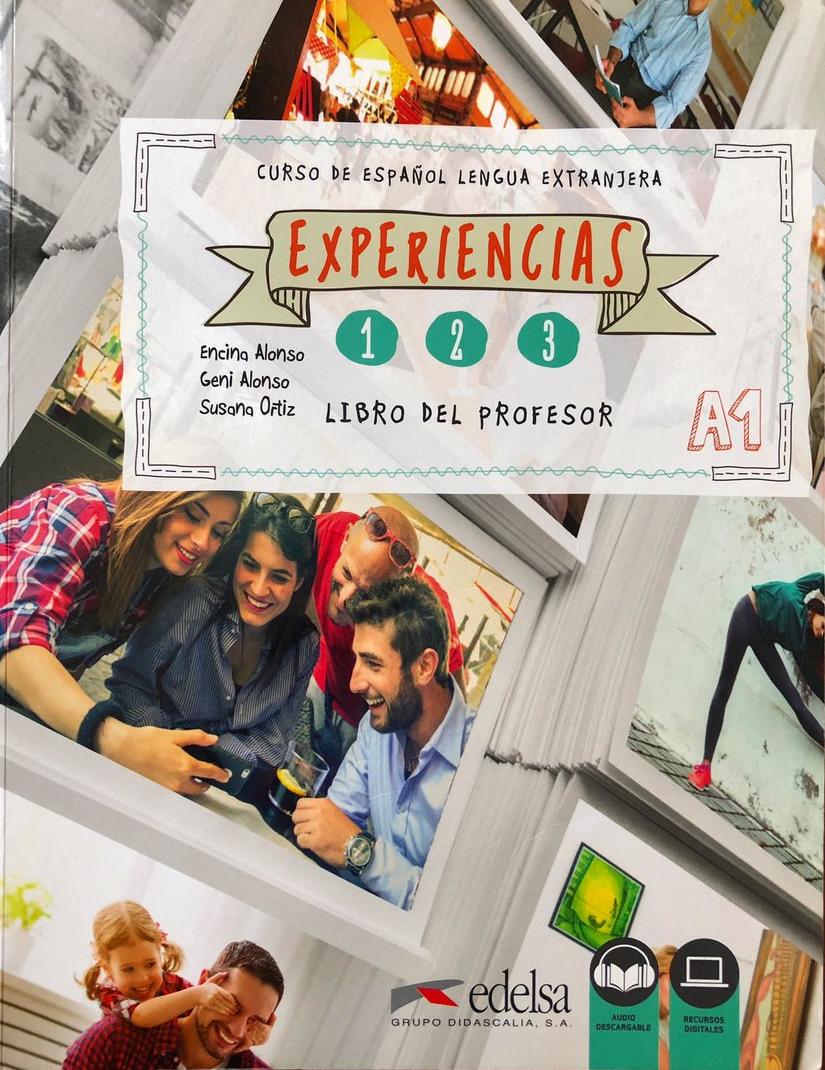 EXPERIENCIAS 1-2-3 (A1) Libro del profesor + audio descargable