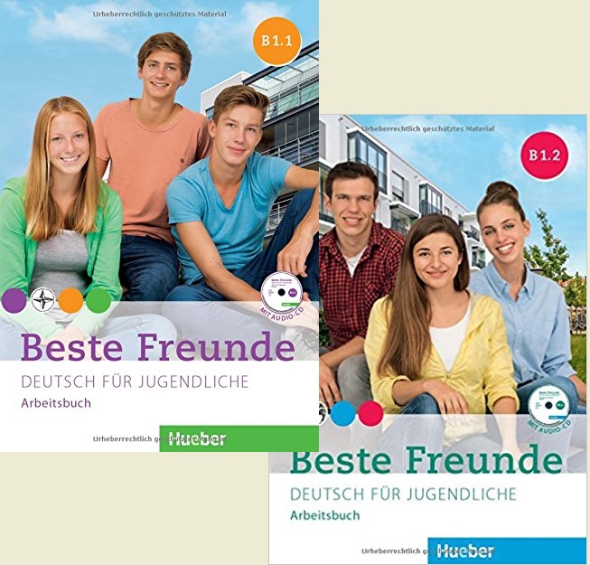 BESTE FREUNDE B1 Packet Arbeitsbuch B1/1 und B1/2 + 2 CD-ROMs