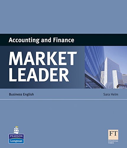 ACCOUNTING AND FINANCE (HIGH-MARKET LEADER SPECIALIST TITELS) Book