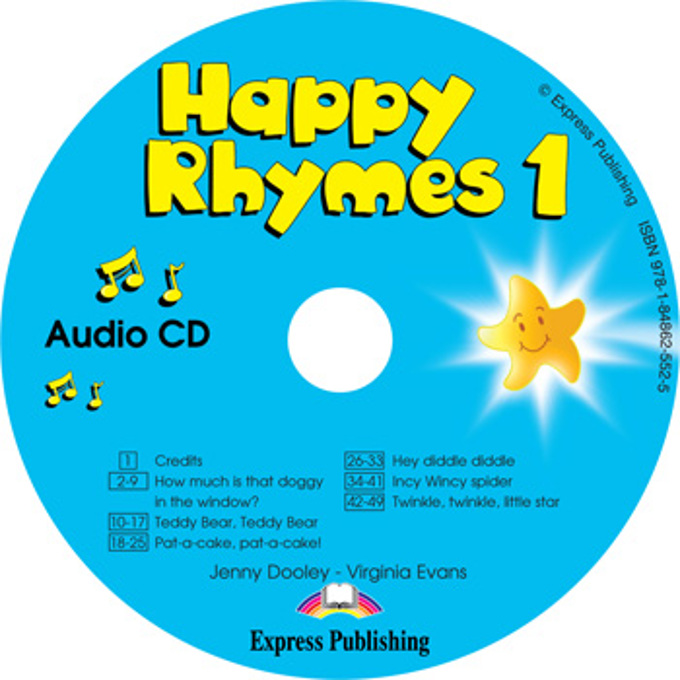 HAPPY RHYMES 1 Audio CD