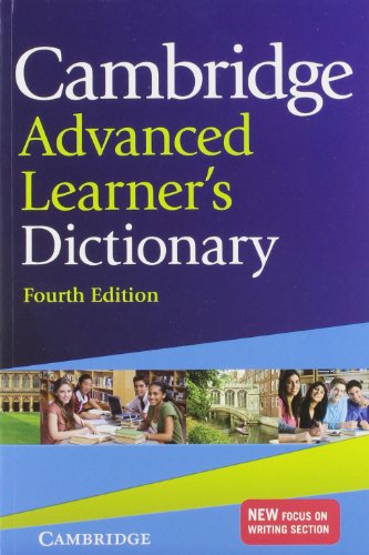 CAMBRIDGE ADVANCED LEARNER'S DICTIONARY 4th ED 