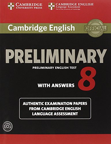 Cambridge PET 8 Self-Study Student's Book with answers + AudioCD