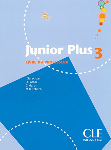 JUNIOR PLUS 3 livre du professeur    OP!
