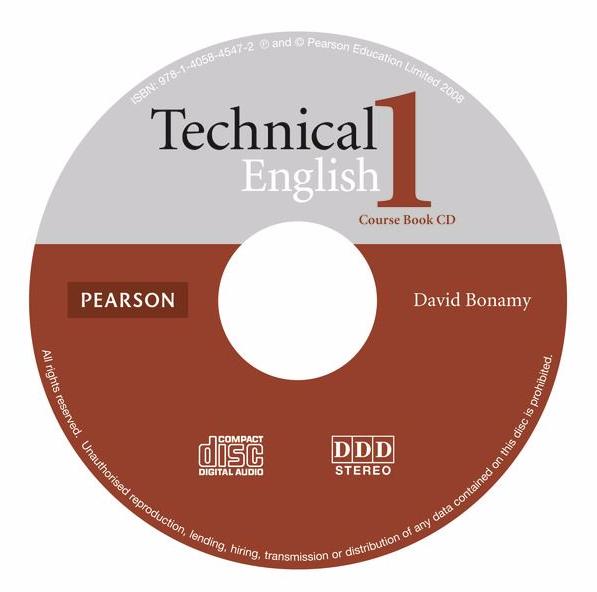 TECHNICAL ENGLISH 1 Class Audio CD