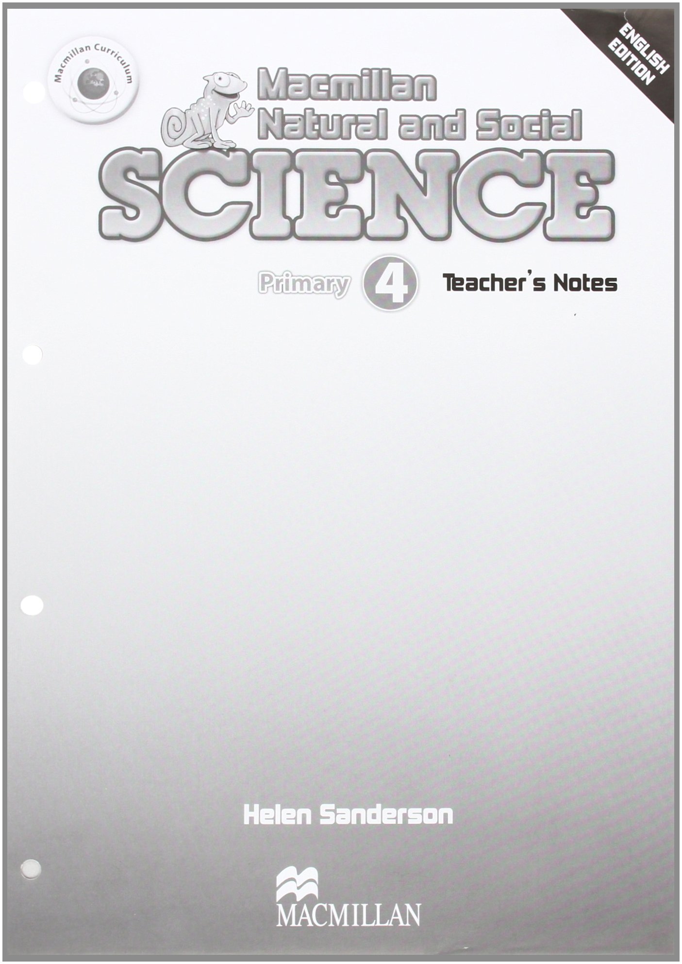 Mac Natural and Social Science 4 Teacher's Notes