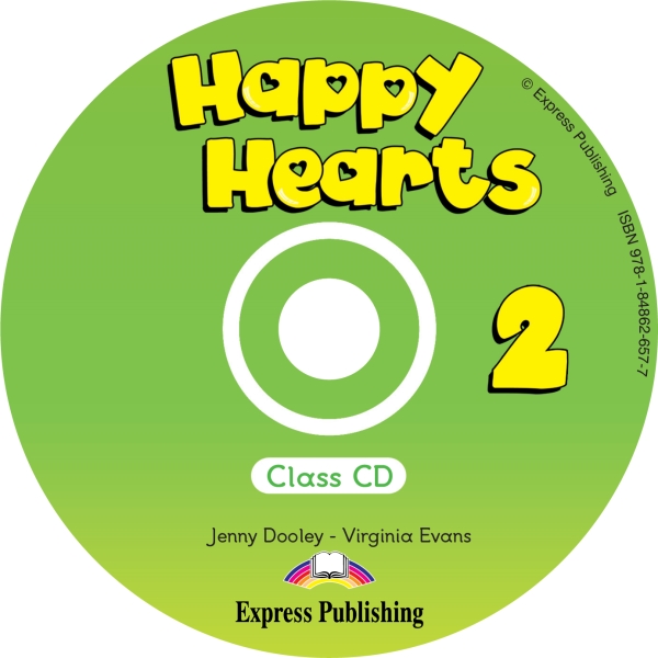 HAPPY HEARTS 2 Class Audio CD